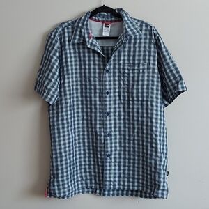 The North Face Short Sleeve Button Up Shirt, Plaid